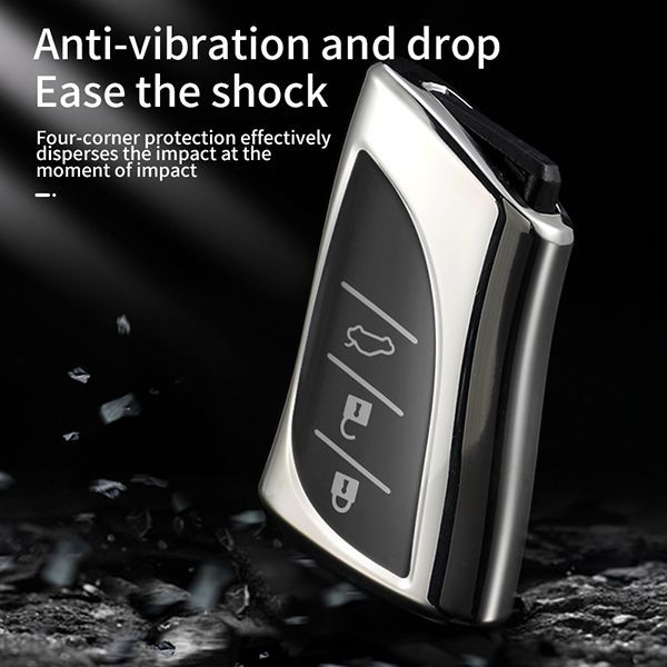 For Lexus 3 button TPU protective key case  please choose the color