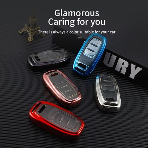 For Audi TPU protective key case,please choose the color