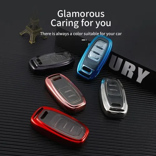 For Audi TPU protective key case,please choose the color