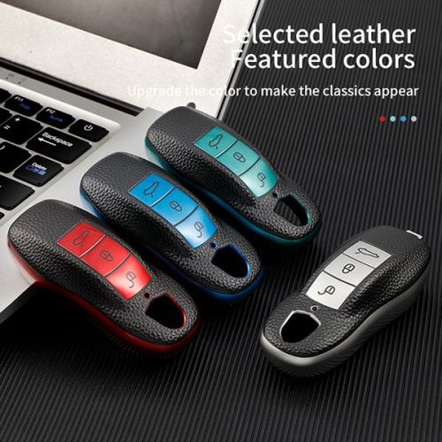 For Porsche 3 button TPU protective key case please choose the color