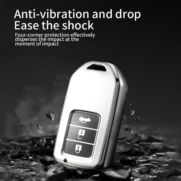 For Honda 3 button  TPU protective key case,please choose the color
