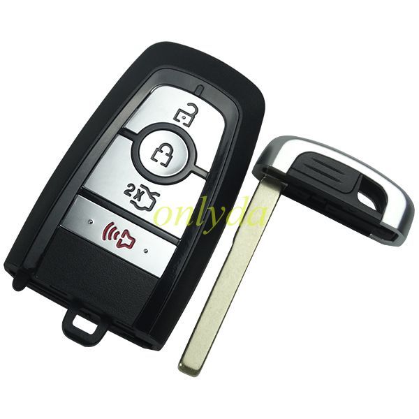 For Ford Mustang Cobra 3+1button Smart key 315mhz ID49 chip
