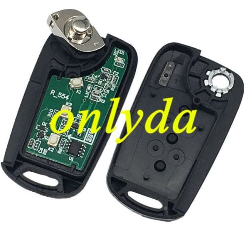 For  face to face 3 button remote key