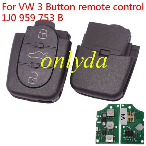 For VW 3 Button remote control 1J0 959 753 B