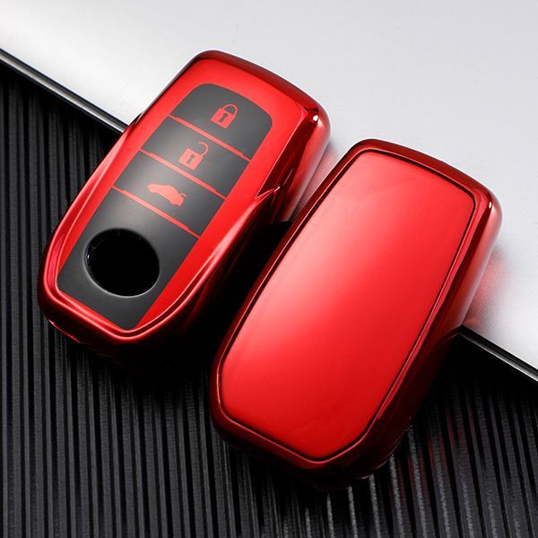 For Toyota 3 button TPU protective key case please choose the color