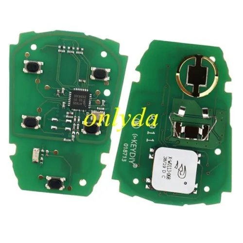 KEYDIY Remote key 4 button ZB05 smart key for KD-X2 and KD MAX