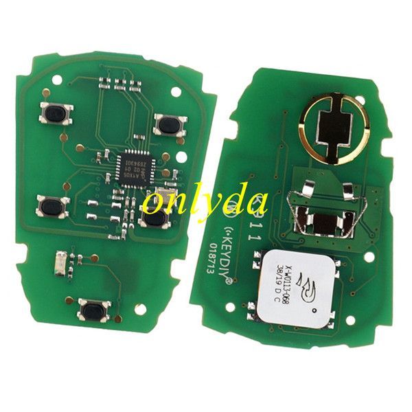 KEYDIY Remote key 4 button ZB05 smart key for KD-X2 and KD MAX