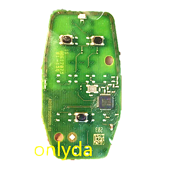 For OEM ALFA ROMEO GIULIA keyless 3 button remote PCB 434mhz