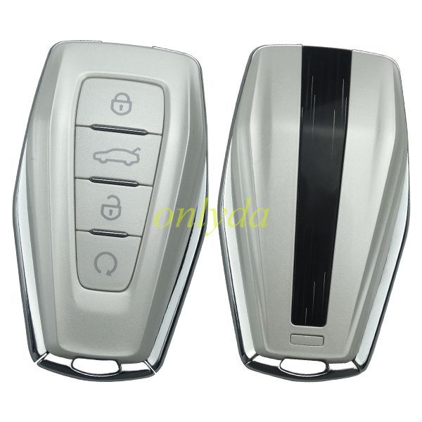 Original Geely 4 button remote key with 4A chip  Fsk and 434mhz with NXPA1M15