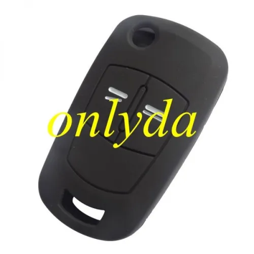 Opel 2 button silicon case (Black,Blue ,Red. Please choose the color)