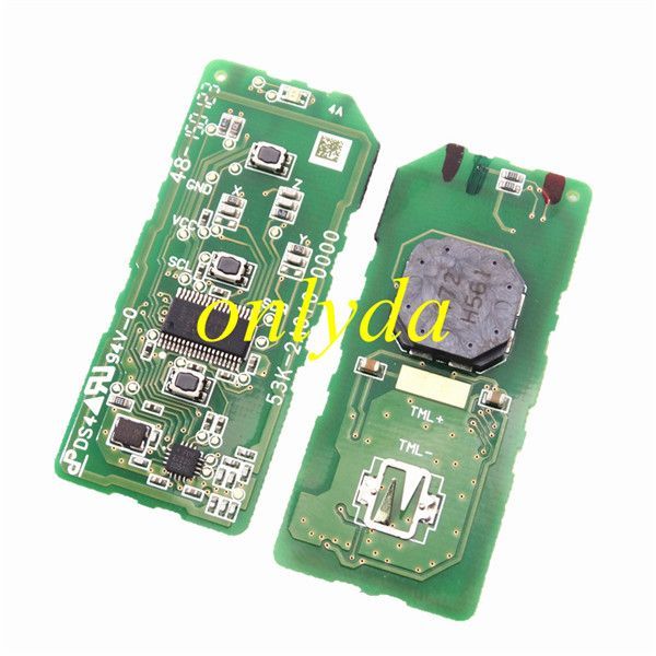 For Honda motor 3 button  smart remote KYDZ for   K01  2016-2017 SH150 PCX FSK 433MHZ 47chip