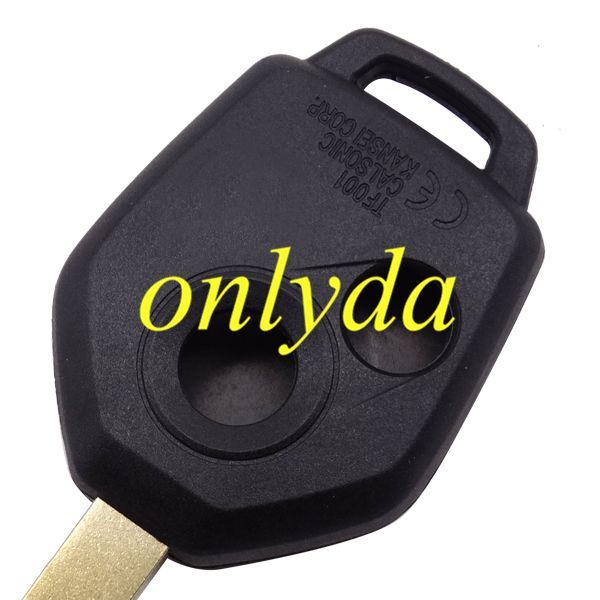 For Sbaru 2 button remote key blank