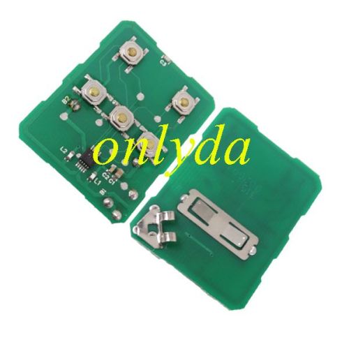 For  Ford 4button Remote control old style before 2008 year （Gray）