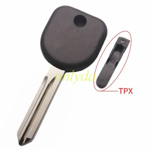 Super Stronger GTL shell  for Chevrolet , Buick, GM transponder key blank，can put TPX long chip