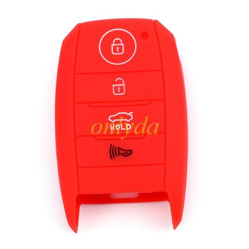 For Kia 3+1 button silicon case （ Please choose the color)