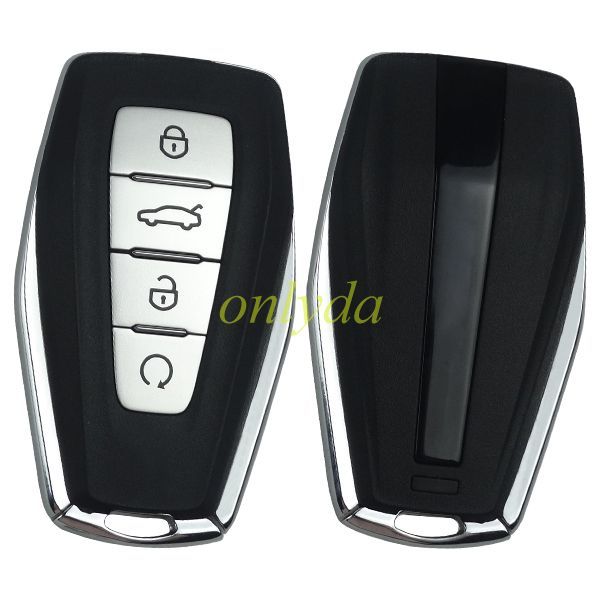 For  Geely Mainland 1 keyless 4 button remote key with 434mhz with NXPA1M15  chip                        number :000008891028680270016210701