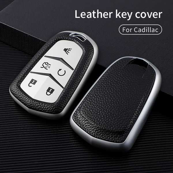 For Cadillac 4 button TPU protective key case , please choose the color