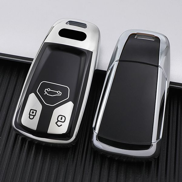 For Audi A4L,Q5L,RS43 button TPU protective key case,please choose the color