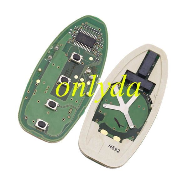 For  Nissan  Suuny  remote  315mhz  FCCID:CWTWB1U840 IC:1788D-FWB1U840