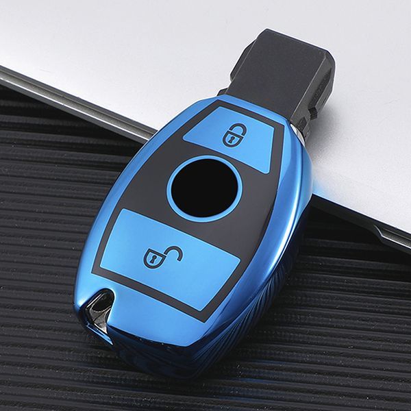 For Benz 2button TPU protective key case,please choose the color