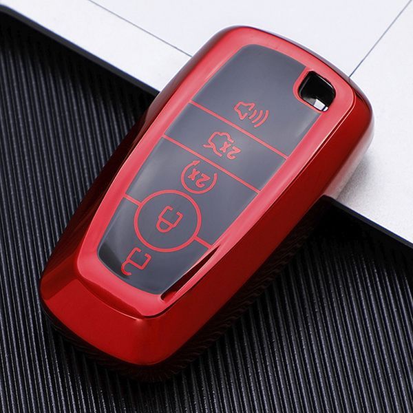 For Ford 5 button TPU protective key case , please choose the color