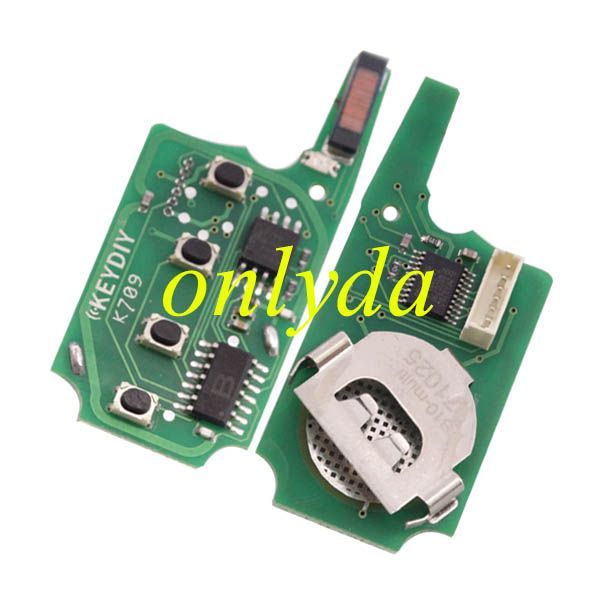 keyDIY brand for Honda style 3 button keyDIY remote NB10-3 universal