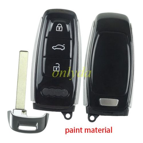 For  Audi 3 button remote key blank with badge ,it is Painted