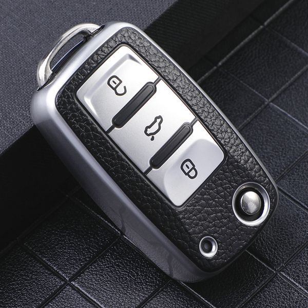 For VW 3 button TPU protective key case please choose the color