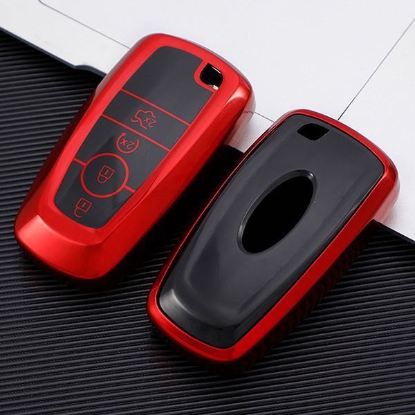 For Ford 4 button TPU protective key case , please choose the color