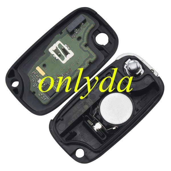 For OEM Benz smart 3 button remote key with 434mhz with PCF7961M chip without blade