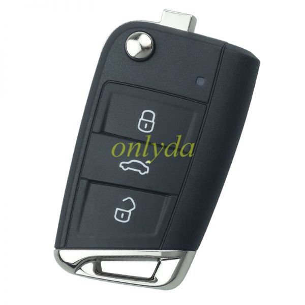 For  OEM VW 3 button KEYLESS remote key with 434mhz 5G0959753BC