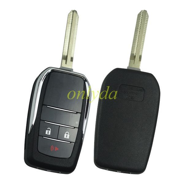 For  Toyota OEM Prado3 button remote key with 434mhz used  land cruiser, suv car