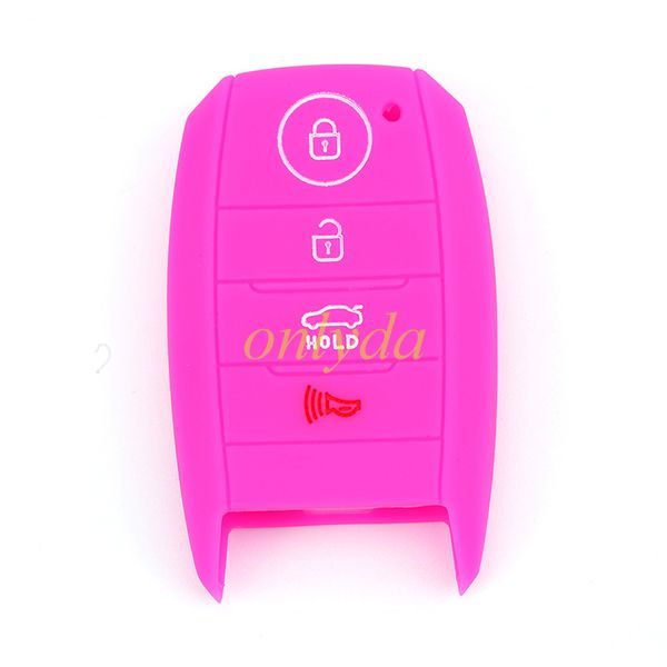 For Kia 3+1 button silicon case （ Please choose the color)
