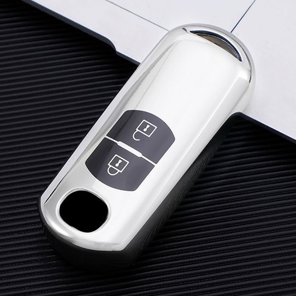 For Mazda 2 button TPU protective key case please choose the color