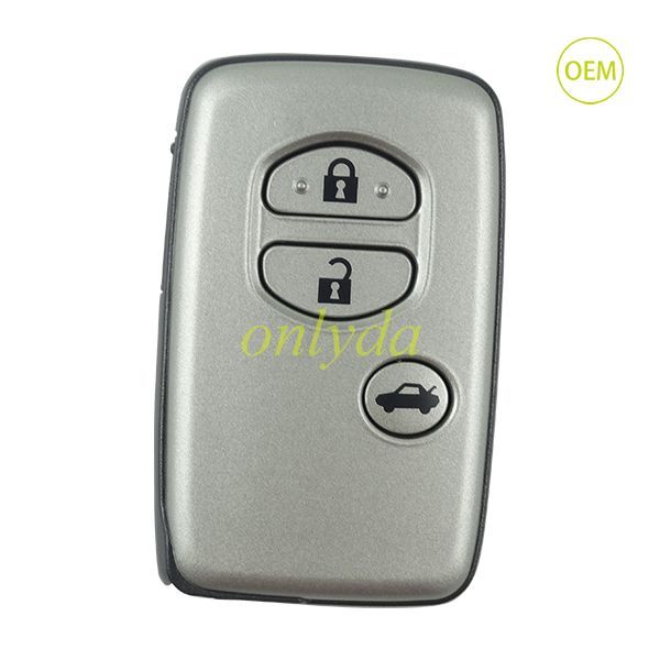 For OEM smart Toyota 3 button remote key with 315mhz ,PCB board number 0140#