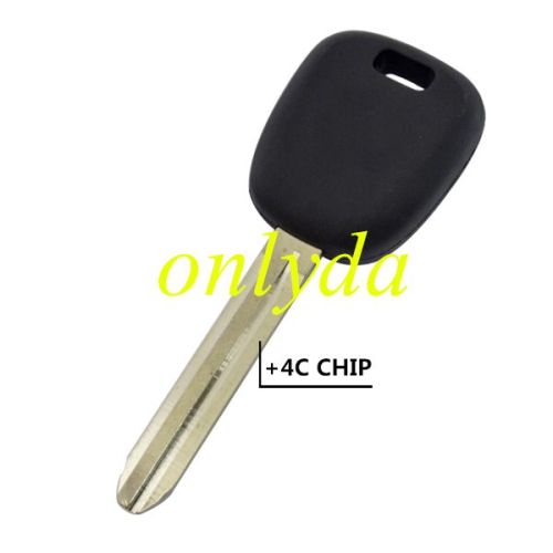 For  SUZUKI Transponder Key with  uncut left blade ID4C chip inside