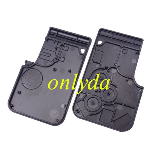 For  Renault:Megane II,Scenic II,3 button card  original pcf7947-433mhz , pls choose if need badge