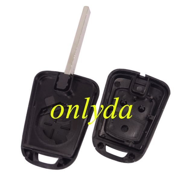 For Opel original 2 button remote key with 434mhz chip: 7941A  6225AY52901 FCCID: ZY13246338G G4 model， original pcb+aftermarket key shell