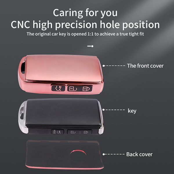 For Mazda 3 button TPU protective key case please choose the color