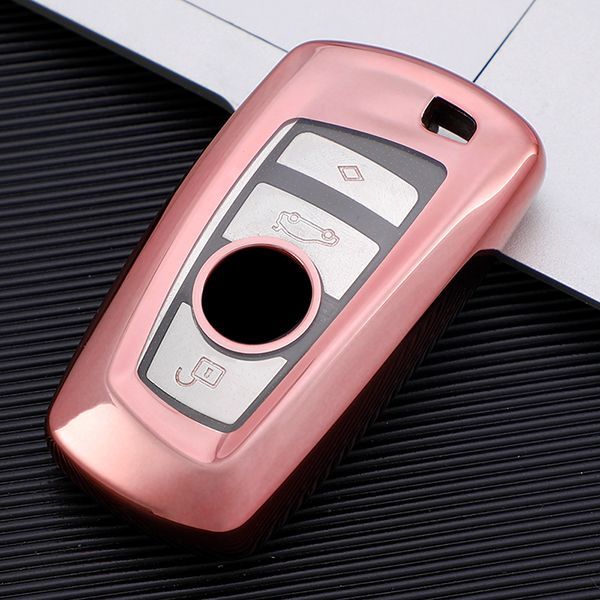 For BMW 5series、525li、520li、3series、GT320li、7series、4series、1series、X3、X4 4button TPU protective key case , please choose the color