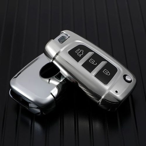 For 2020 Hyundai Elantra 3 button  TPU protective key case,please choose the color