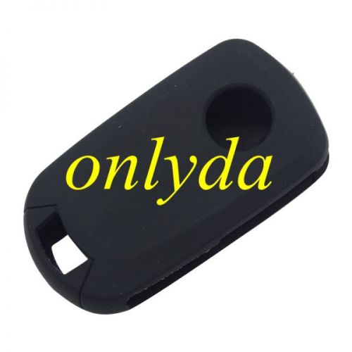 Opel 3 button silicon case (Black,Blue ,Red. Please choose the color)