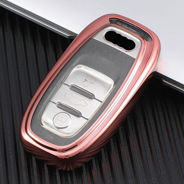 For Audi TPU protective key case,please choose the color