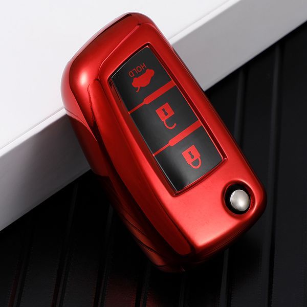 For Nissan 3 button TPU protective key case please choose the color