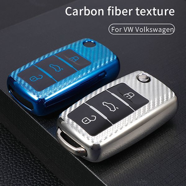 For VW 3 button TPU protective key case please choose the color