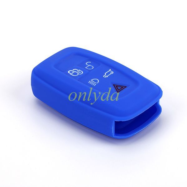 For Landrover 5 button silicon case (black,blue ,red. Please choose the color