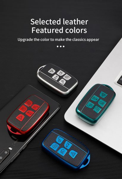 For LandRover 5 button  TPU protective key case,please choose the color