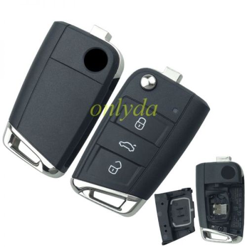 For  OEM VW 3 button KEYLESS remote key with 434mhz 5G0959753BC
