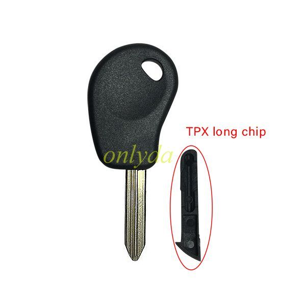 Super Stronger GTL shell for Citroen transponder key blank without badge (can put TPX long chip)