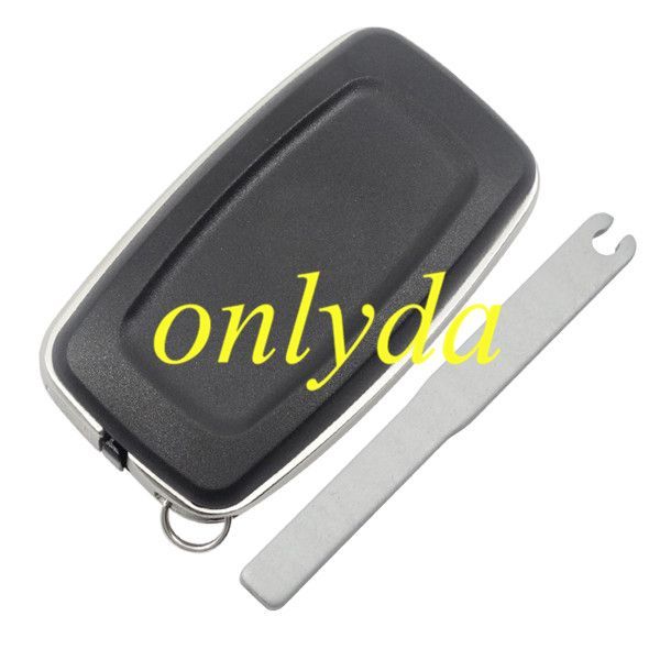 For Rangrover 5 button remote key blank with blade, have badge on the chrome